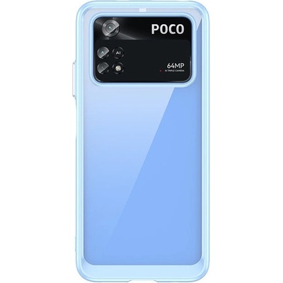 HQWear Кейс Outer Space за Xiaomi Poco M4 Pro, с гъвкава рамка, син (9145576264010)