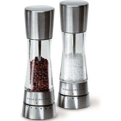 Cole & Mason Derwent Gourmet sada mlýnků na sůl a pepř 19 cm