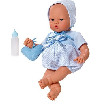 Image 1 of Asi dolls Asi - Кукла-бебе Коке със синьо костюмче и чантичка