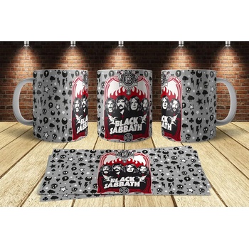 Image 1 of Фен Музикална Чаша black sabbath