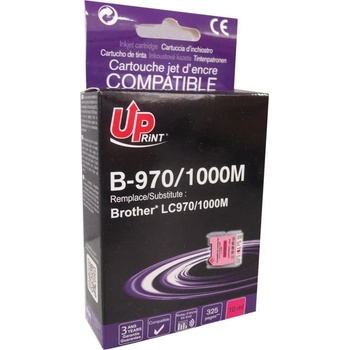 Uprint Касета за Brother DCP105CN/DCP130C/DCP135C/DCP150C/DCP153C/DCP155C/DCP157C/DCP330C - Magenta - LC970/LC1000 - Uprint - неоригинален - Заб. : 325 брой копия