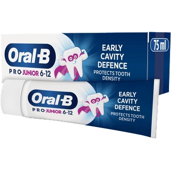 Oral-B Детска паста за зъби Oral-B Junior, 6 - 12 години, 75 ml (1100029221)