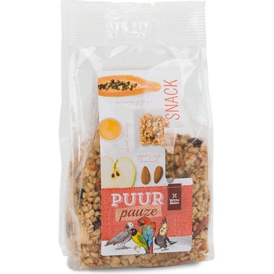 Duvo Plus Witte Molen Puur Pauze Fruit- & Nut - Допълнителна храна за птици с мед, орехи, бадеми, ябълка и папая 200 гр