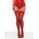 Obsessive S800 Stockings Red S/M
