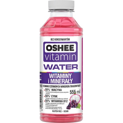 Oshee Vitamin Water Vitamins and Minerals 0,555 l