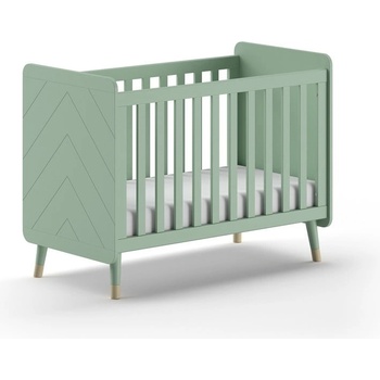 Vipack Детско креватче от масивен бор в петролен цвят 60x120 cm BILLY - Vipack (BIBB6016)
