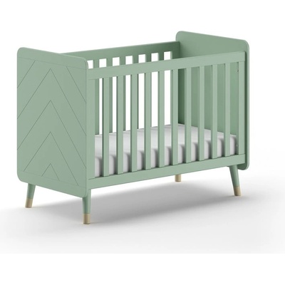 Vipack Детско креватче от масивен бор в петролен цвят 60x120 cm BILLY - Vipack (BIBB6016)