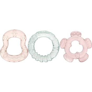 Lorelli Комплект гризалки Lorelli Baby Care - Iceberg green/Мellow rose, 3 броя (10210380005)