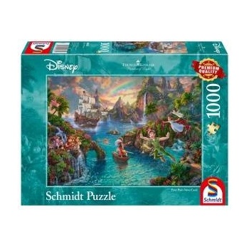 Schmidt Spiele Thomas Kinkade: Painter of Light - Disney, Peter Pan (1000 Teile)