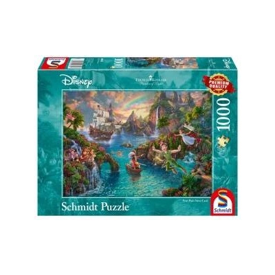 Schmidt Spiele Thomas Kinkade: Painter of Light - Disney, Peter Pan (1000 Teile)