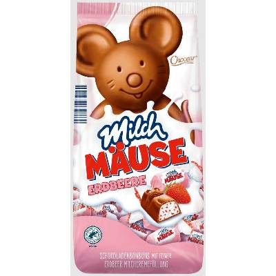 Choceur Mléčné myšky s jahodovou náplní 210 g