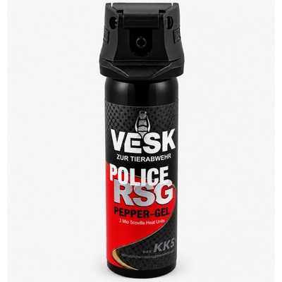 KKS GmbH Obranný gelový pepřový sprej 63ml policejní verze