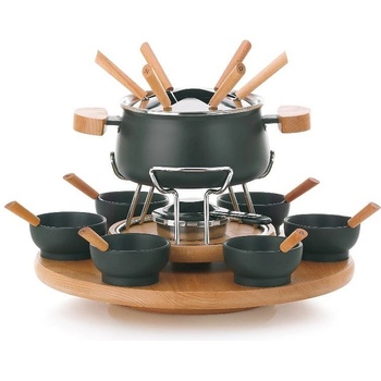 Image 1 of Kela (Германия) Комплект за фондю kela natura с въртяща се основа - 23 части (kela 61201)