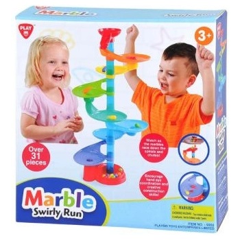 Playgo Playgo: Спираловидна писта с топчета - 31 части