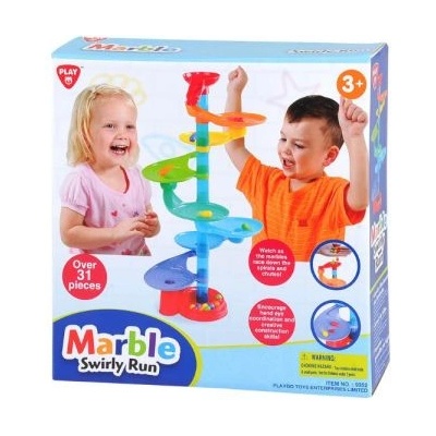 Playgo Playgo: Спираловидна писта с топчета - 31 части