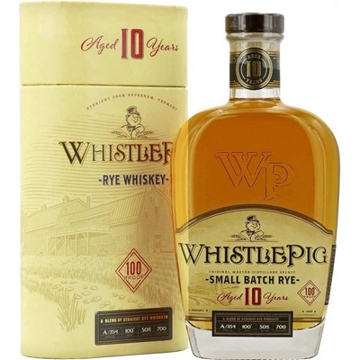 WhistlePig Small Batch Rye 10y 50% 0,7 l (tuba)