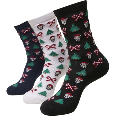 Urban Classics Къси чорапи 'Grumpy Santa' пъстро, размер 47-50