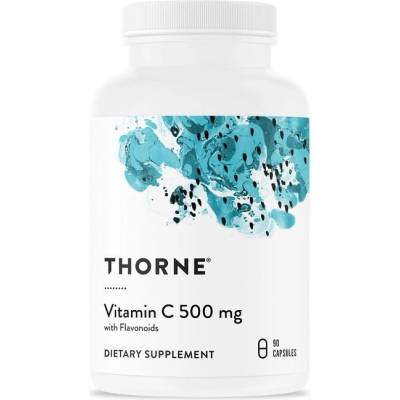 Thorne Vitamin C + Flavonoids, 500 mg, 90 капсули, Thorne (01248 (C154) TR)