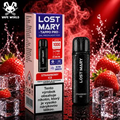 ElfBar Lost Mary Tappo cartridge Strawberry Ice 1 x 2 ml 20 mg