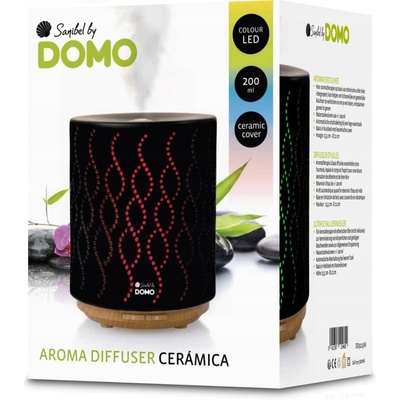 Domo DO9215AV Aroma difuzér s podsvíceným sklem 200 ml