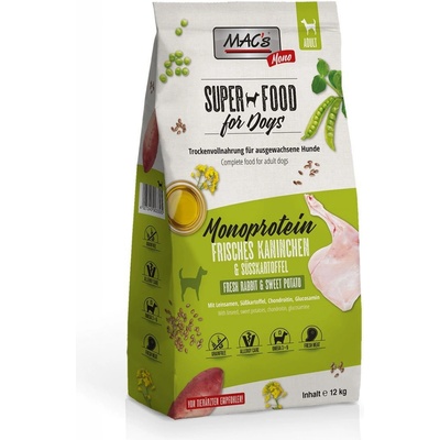 Mac's Dog Mono čerstvé králičí maso 12 kg
