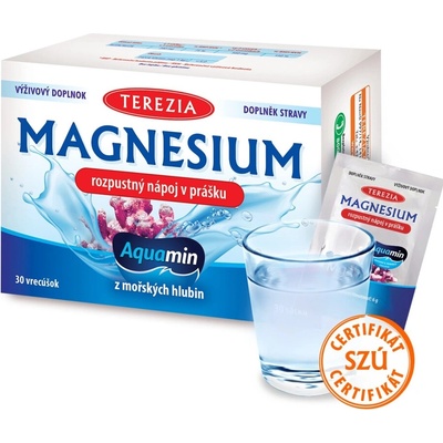 Terezia Magnesium Aquamin 30 vrecúšok