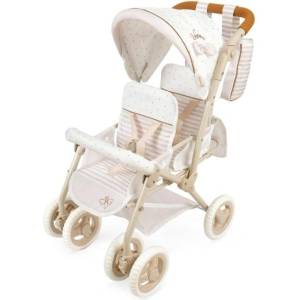 De Cuevas Toys 90378 Сгъваема количка за кукли близнаци с чанта Verona 2024 - 72 см (6-90378)