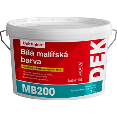 DEK MB200 7 kg bílá
