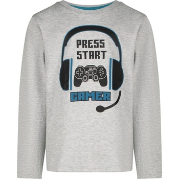 Блуза с дълъг ръкав Gamer Grey, размер 140 (EM-GENN-021_140)