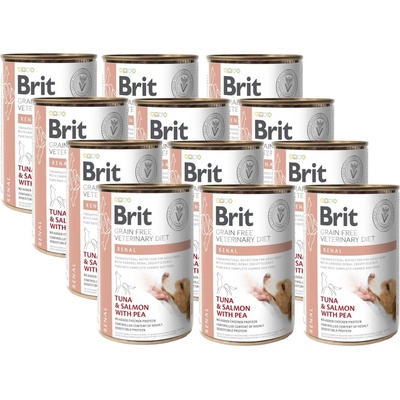 Brit GF veterinárna diéta Renal 12 x 400 g