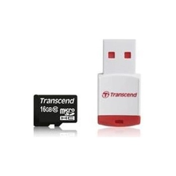Transcend microSDHC 16GB class 10 TS16GUSDHC10-P3