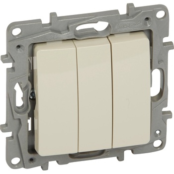 Legrand Троен ключ сх. 1 niloe 10a крем (m019885)