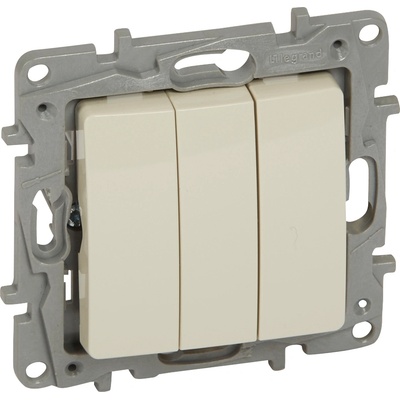 Legrand Троен ключ сх. 1 niloe 10a крем (m019885)