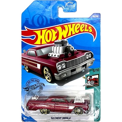 Hot Wheels '64 Chevy Impala Burgundy C6