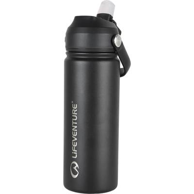 Lifeventure termoláhev Stainless Steel Flip Top Flask 500 ml black