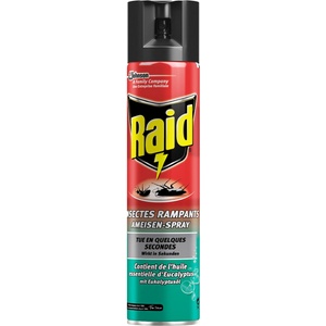 Raid Аерозол срещу пълзящи насекоми, Евкалипт, червен, 400 ml