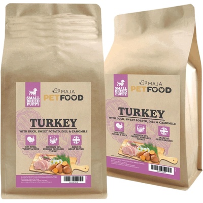 MaJa Pet Food Štěňata Krocan & Kachna 6 kg