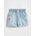 GAP Детски дънкови къс панталон Paperbag Mom GAP GAP | Sin | Момичешки | 12-18 месеца
