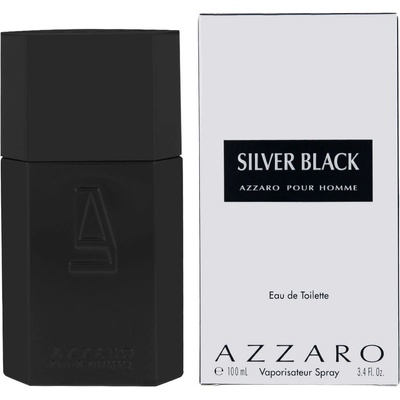 Azzaro Silver Black toaletná voda pánska 100 ml