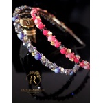 Radi handmade Официална диадема с грапави перли и кристали (630 - 631)