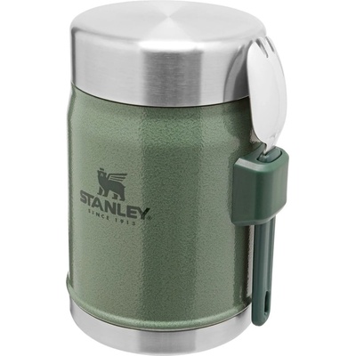 STANLEY Зелен термос за храна от неръждаема стомана 400 ml Legendary Classic Hammer Tone Green - Stanley (100000105065)