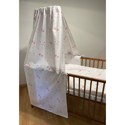 SDS Nebesia Mačičky biela Bavlna 150/200 cm