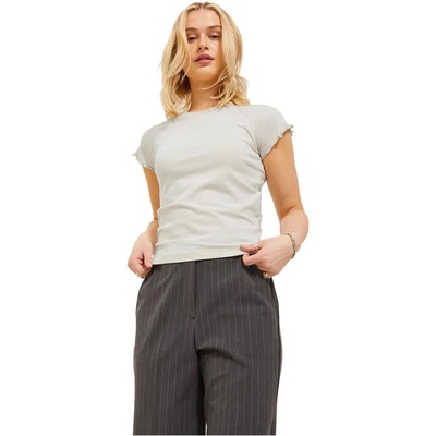 Тениска Jack & jones Gigi Stitch Str short sleeve T-shirt - White (Bone White)