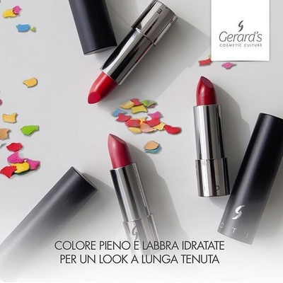 Gerard's emotion lipstick Hydratační a výživná rtěnka 5 odstínů 16 Red Gold 3 g
