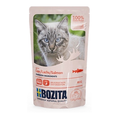 Bozita Парчета в сос със сьомга (пакетче) 85 г