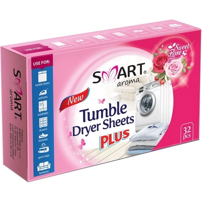 Smart aroma vonné ubrousky do sušičky Sweet rose 32 ks