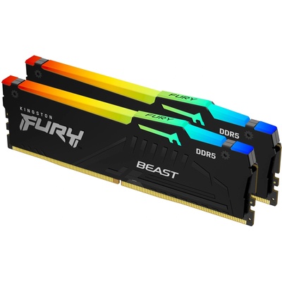 Kingston FURY Beast RGB 64GB (2x32GB) DDR5 6000MHz KF560C30BBEAK2-64