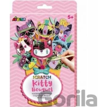 Avenir Škrabací obrázky kytice kočka