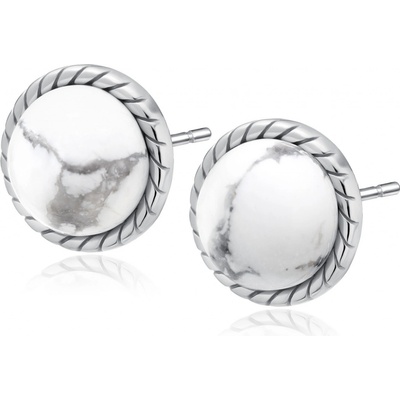 Lunica Stříbrné náušnice MAGNEZIT 0312