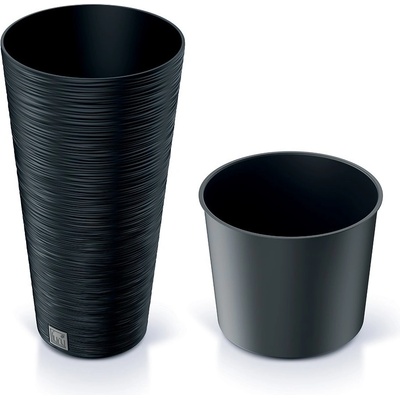 Prosperplast Květináč FURU SLIM 30 cm antracit